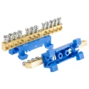 Entrelec DBTI Series Blue Neutral Bar Accessory for Terminal Block RAU035610203