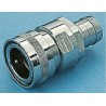 Nito Hose Connector Brass Body Male BSP Thread 1 in, 25.4 mm ID, 25 bar 7353SA3