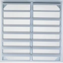 ebm-papst Ecologically Friendly Plastic Vent Grille, Parallel Slat, 696mm x 696mm x 31mm WSK 63