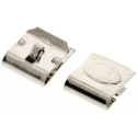 Keystone Battery Contact Compatible with AAA, AAAA, N Batteries Slide-In Mount Spring Steel Contact 238