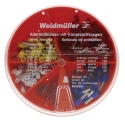 Weidmüller German Colour Coded Bootlace Ferrule Crimp Terminal Kit 0.5mm² to 2.5mm² 9025900000