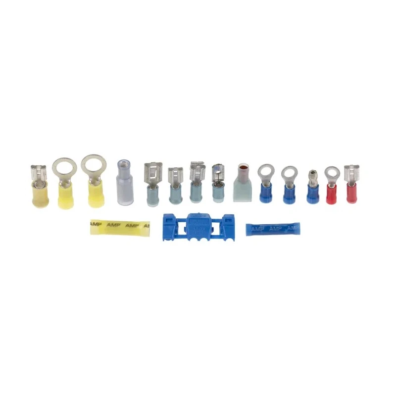 TE Connectivity Plasti-Grip Terminal PIDG Splices Terminal Automotive Service Crimp Terminal Kit 725929