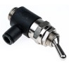 Legris Toggle Lever Pneumatic Manual Control Valve G 1/4, 3/2 Function, Brass Nylon Body, 10 bar Max Pressure 7801 06 13