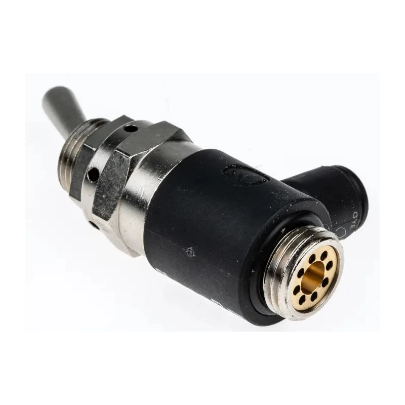 Legris Toggle Lever Pneumatic Manual Control Valve G 1/4, 3/2 Function, Brass Nylon Body, 10 bar Max Pressure 7801 06 13