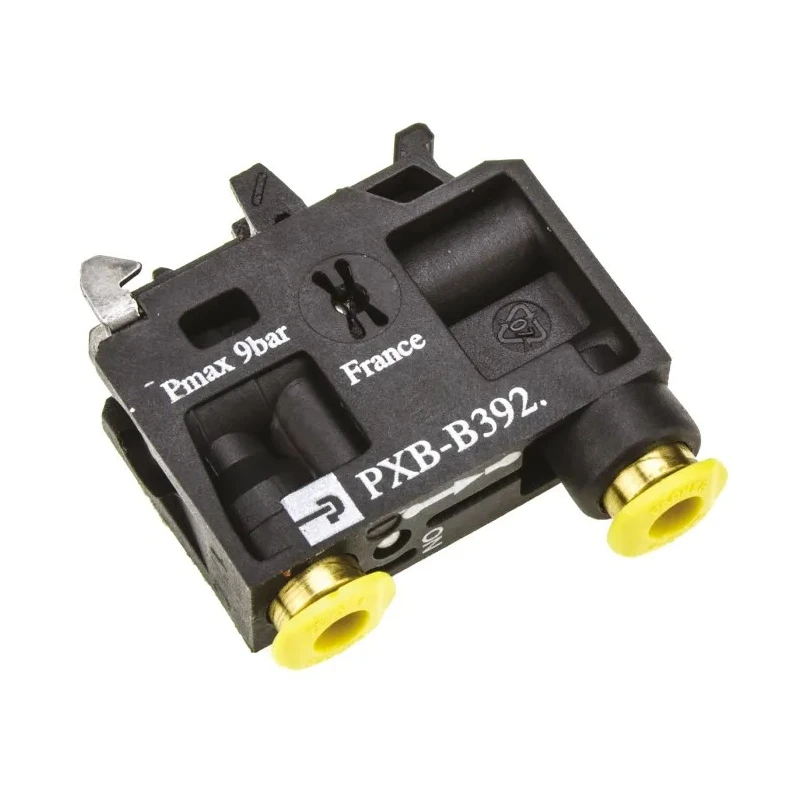 Parker Plunger Pneumatic Manual Control Valve Push-In 4 mm, 3/2 Function, Polyamide Body, 9 bar Pressure, 60 L/min PXB-B3921