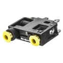 Parker Plunger Pneumatic Manual Control Valve Push-In 4 mm, 3/2 Function, Polyamide Body, 9 bar Pressure, 60 L/min PXB-B3921