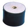 Paulstra Hutchinson Cylindrically Shaped M6 Anti-Vibration Mount Female Buffer Foot 50 daN Compression 25.5mm 520555