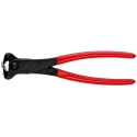 Knipex 200mm End Nipper 4 mm Cutting Capacity Chrome Vanadium Steel Handles PVC 68 01 200 SB