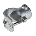 RS PRO T-Clamp Connecting Component Type 3 for Strut Profile, Round Tube 48.3 mm 415-6084