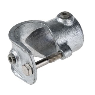RS PRO T-Clamp Connecting Component Type 3 for Strut Profile, Round Tube 48.3 mm 415-6084