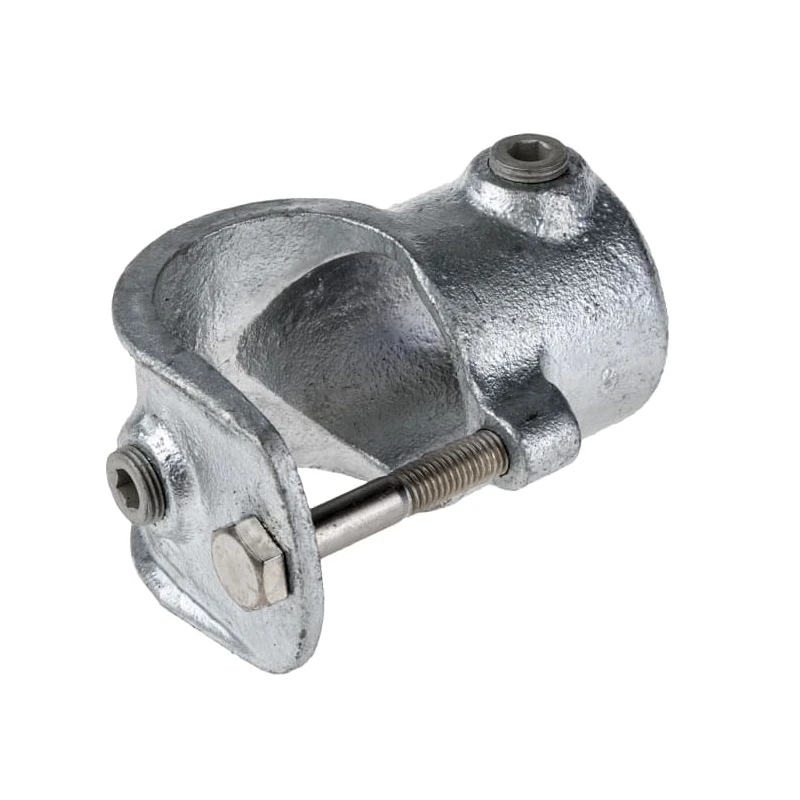 RS PRO T-Clamp Connecting Component Type 3 for Strut Profile, Round Tube 48.3 mm 415-6084