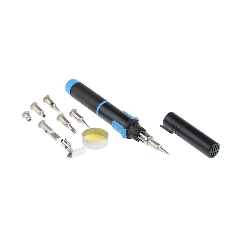 Ersa 130W Gas Soldering Iron Kit with Chisel Shape Tips, Independent 130 Series, 580°C G13400141