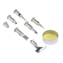 Ersa 130W Gas Soldering Iron Kit with Chisel Shape Tips, Independent 130 Series, 580°C G13400141
