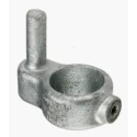 RS PRO Cast Iron Gate Hinge for Round Tube 140 System 415-6157