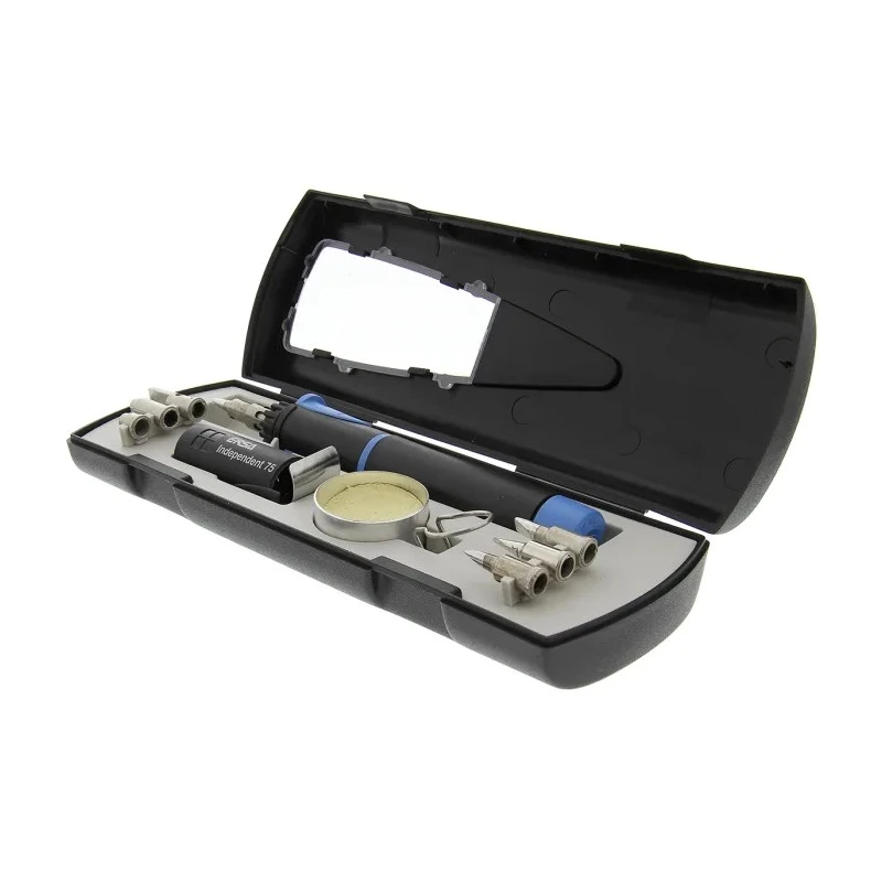 Ersa 75W Gas Soldering Iron Kit with Chisel-Shaped Tips up to 500°C G07400141