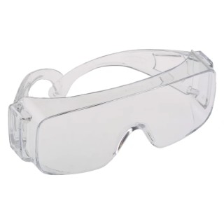 JSP Visitor Safety Glasses Clear Polycarbonate Lens Semi-Framed Polycarbonate Frame ASD010-121-300