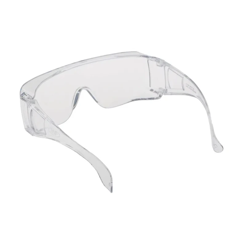 JSP Visitor Safety Glasses Clear Polycarbonate Lens Semi-Framed Polycarbonate Frame ASD010-121-300