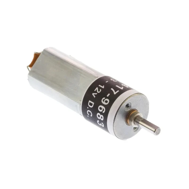 RS PRO Brushed Geared DC Motor 12V dc, 0.394 W, 7 mNm Torque, 1550 rpm, 3 mm Shaft Diameter 417-9683