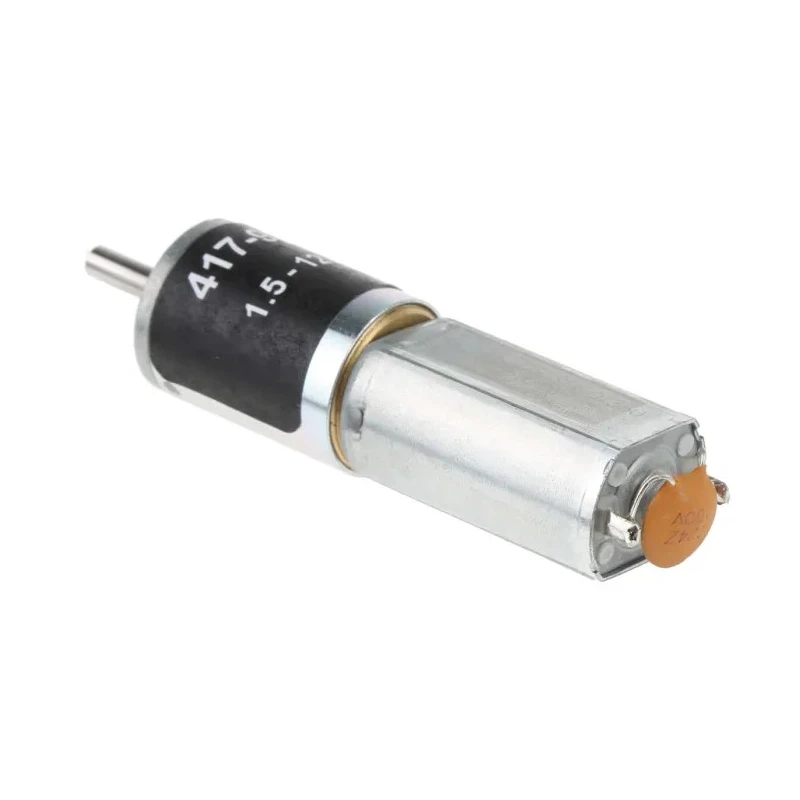 RS PRO DC Geared Motor 12V DC 0.39W 8Ncm Torque 100 RPM 3mm Shaft Diameter 417-9706