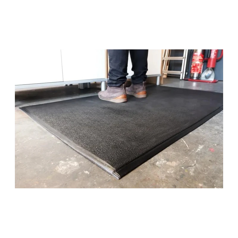 Coba Europe Individual Polyvinyl Chloride Foam Anti-Fatigue Mat 900mm x 1.5m x 12.5mm Black FF010002