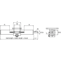 Rose+Krieger Linear Motion Component E Steel Tube 40 mm OD Diameter, 500 mm Length 78140110500