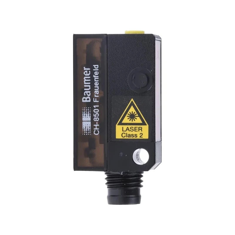 Baumer Diffuse Photoelectric Sensor Block Style, Laser Light, 3 mm to 150 mm Detection Range, PNP Output OZDK 10P5101/S35A