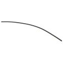 RS PRO Heat Shrink Tubing Black Polyolefin 2.4 mm Sleeve Diameter x 300 mm Length 2:1 Shrink Ratio 417-7227