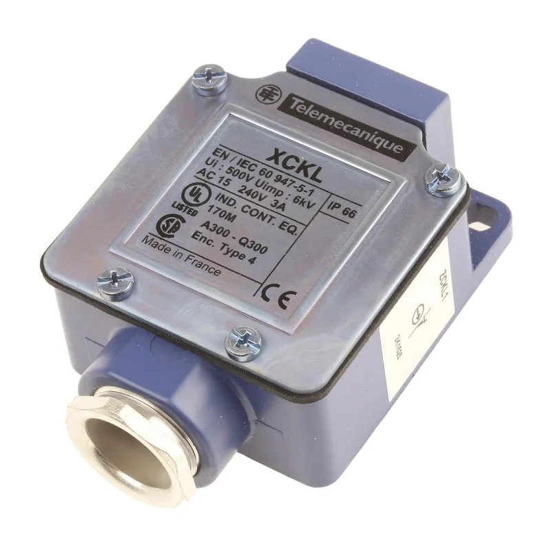 Telemecanique Sensors ZCKL Series Limit Switch 1 NO/1 NC IP65 Metal Housing 240V AC 3A 