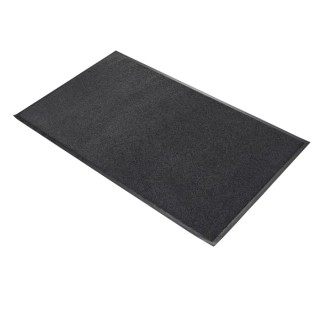 Coba Europe Entra-Plush Entrance Mat Cutpile Indoor Use Grey 600mm x 900mm Thickness 7mm PP060001
