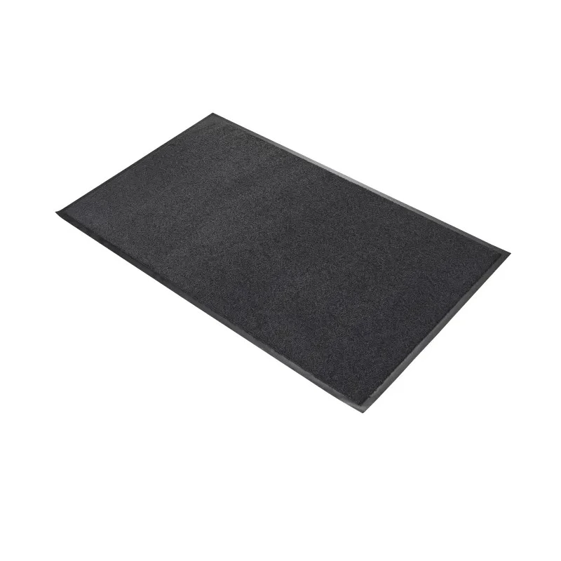 Coba Europe Entra-Plush Entrance Mat Cutpile Indoor Use Grey 600mm x 900mm Thickness 7mm PP060001