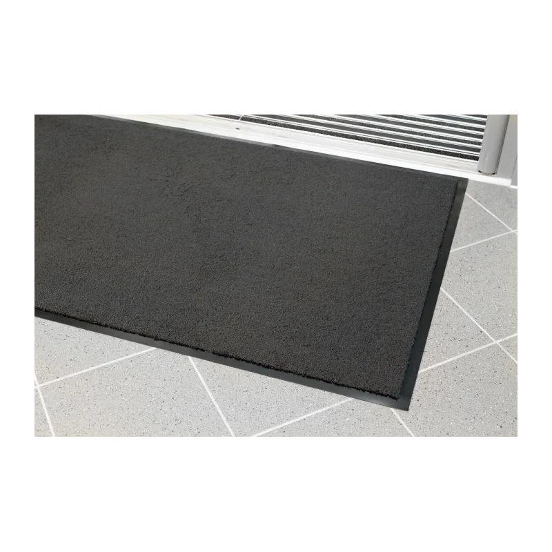 COBA Europe Entra-Plush Entrance Mat Cutpile Indoor Use Grey 1.2m x 1.8m 7mm PP060003