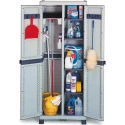 RS PRO 2 Door Polypropylene Floor Standing Storage Cabinet 1.75 m Height 700 mm Width 438 mm Depth 417-6246