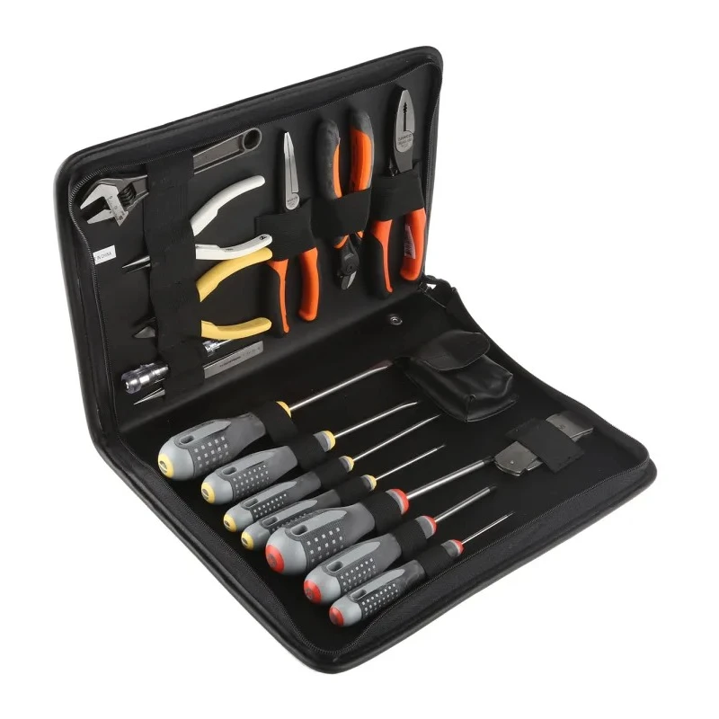 Bahco 17 Piece Electricians Tool Kit with Pouch 9852