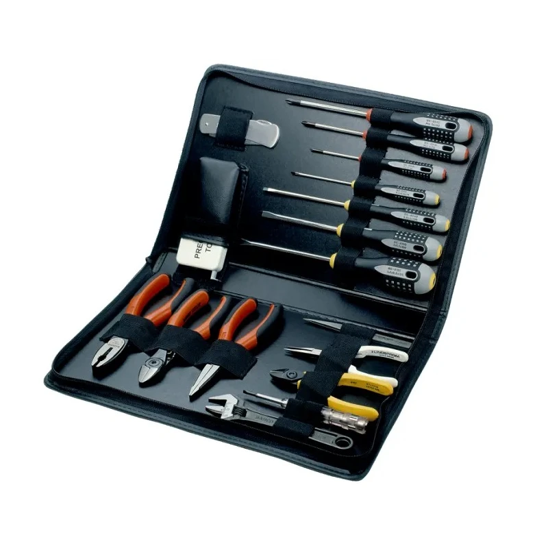 Bahco 17 Piece Electricians Tool Kit with Pouch 9852
