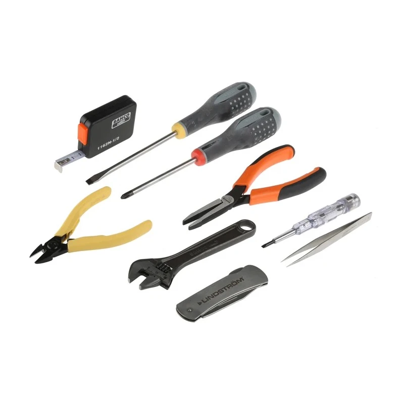 Bahco 17 Piece Electricians Tool Kit with Pouch 9852