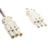 Wieland GST18 Series Cable Assembly Male/Female, 3-Pole, 16A, 3-Way, IP40, 250V, 6m Length 92.232.6000.2