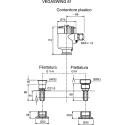 Vega VEGASWING 61 Series Vibrating Rod Level Switch Vertical Horizontal Ex Zone 0 Rated Plastic Housing SWING61XXGBVXPRX