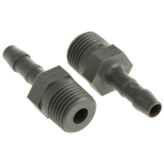 RS PRO Polyamide Hose Connector 4 mm ID Male Threaded BSPT Connection Germany 419-7401
