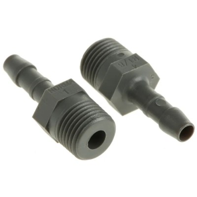 RS PRO Polyamide Hose Connector 4 mm ID Male Threaded BSPT Connection Germany 419-7401