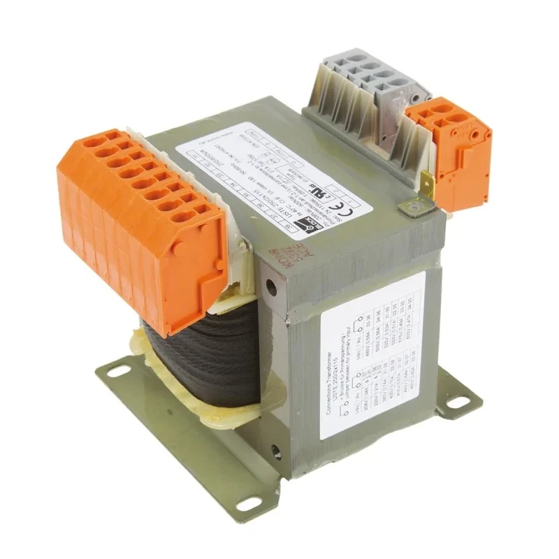 Block 2 Output 250 VA Chassis Mount Transformer, 2 x 115 V ac, cUL, VDE, UL USTE250/2X115