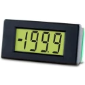 Lascar Digital Voltmeter DC, LCD Display 3-Digits ±1 % Accuracy, 15 mm Cutout Height, 33 mm Cutout Width DPM 2AS-BL