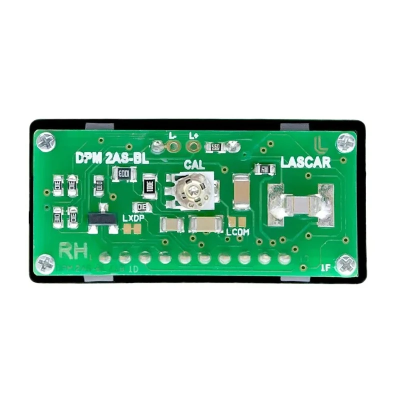 Lascar Digital Voltmeter DC, LCD Display 3-Digits ±1 % Accuracy, 15 mm Cutout Height, 33 mm Cutout Width DPM 2AS-BL