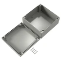 Rose Aluform Series Die Cast Aluminium Enclosure Grey Lid IP66 IK09 160mm x 160mm x 160mm IP66