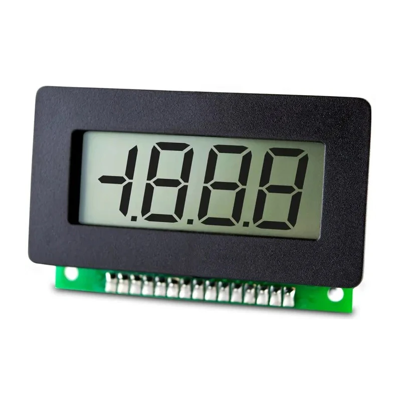 Lascar V600 Series Digital Voltmeter DC, LCD Display 3-Digits ±3 %, 32mm Cutout Height, 62mm Cutout Width V 600 (PK OF 10)