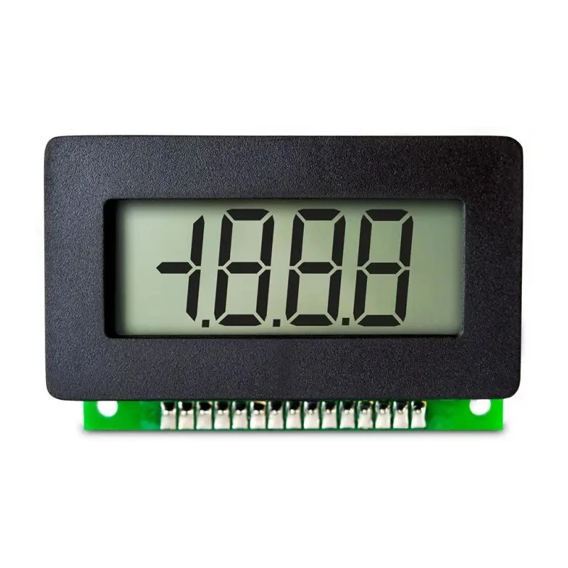 Lascar V600 Series Digital Voltmeter DC, LCD Display 3-Digits ±3 %, 32mm Cutout Height, 62mm Cutout Width V 600 (PK OF 10)