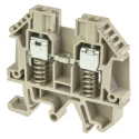 Weidmüller WDU Series Feed Through Terminal Block Brown 6mm² 1-Level Screw 9537470000