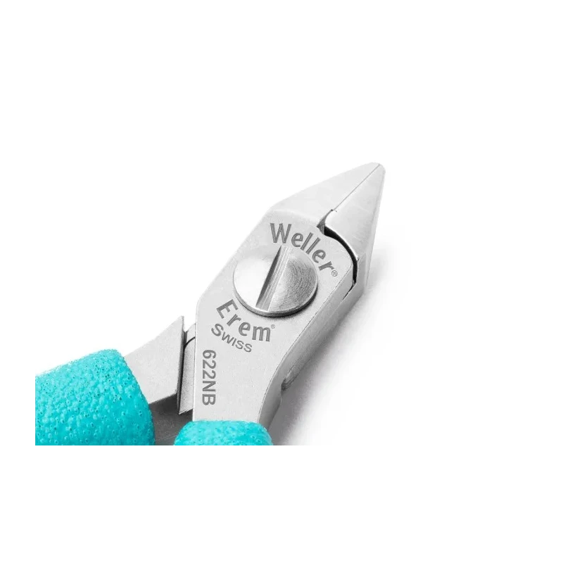 Weller Erem Cable Cutter Narrowest Head Shape Flush Cutting 0.8mm Capacity 110mm Length 622NB