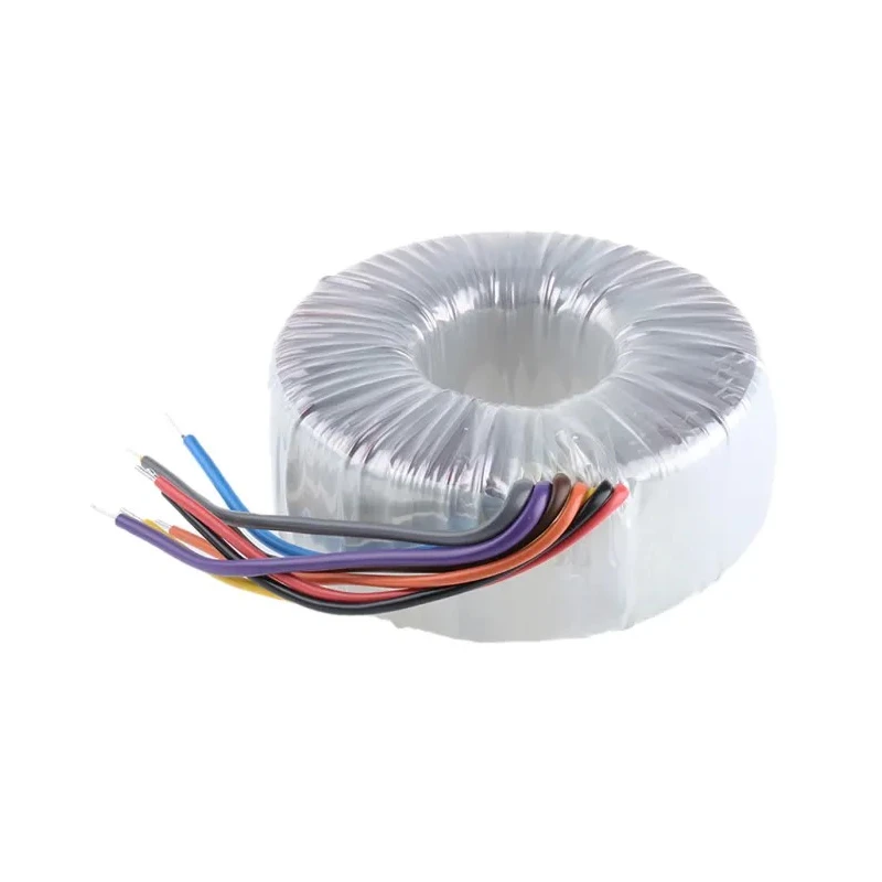 Nuvotem Talema 230 V ac 2 x 40 V ac Toroidal Transformer 2 Output 500 VA 6.25A Open Toroid Centre Lead 92435-P2S2