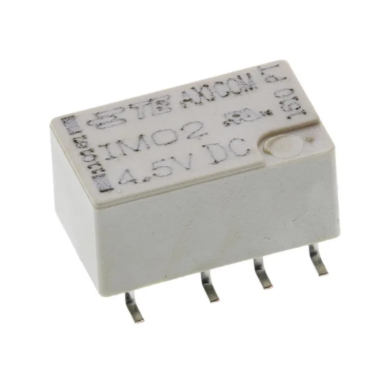 TE Connectivity Surface Signal Relay 4.5V dc Coil 2A DPDT Surface Mount IM02GR
