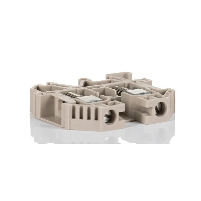 Weidmüller WDU Series Feed Through Terminal Block Brown, 10mm², 1-Level, Screw, IECEx/ATEX 9537490000